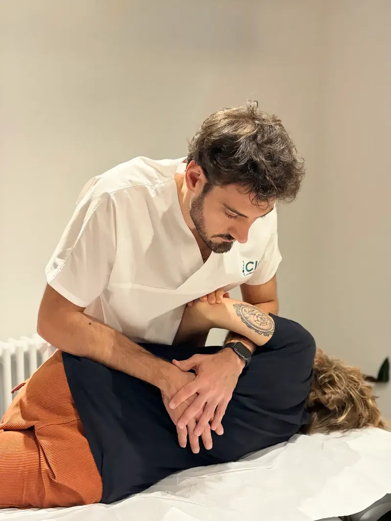 Trattamento osteopatico della zona dorsale